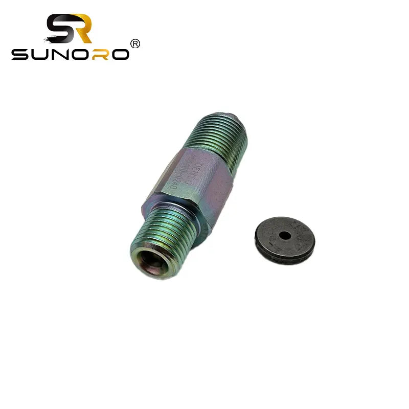 SUNORO Excavator 6D140 Supply Rail Pressure Relief Valve 095400-0240 ND095400-0240 for KOMATSU PC400-8 PC600-8