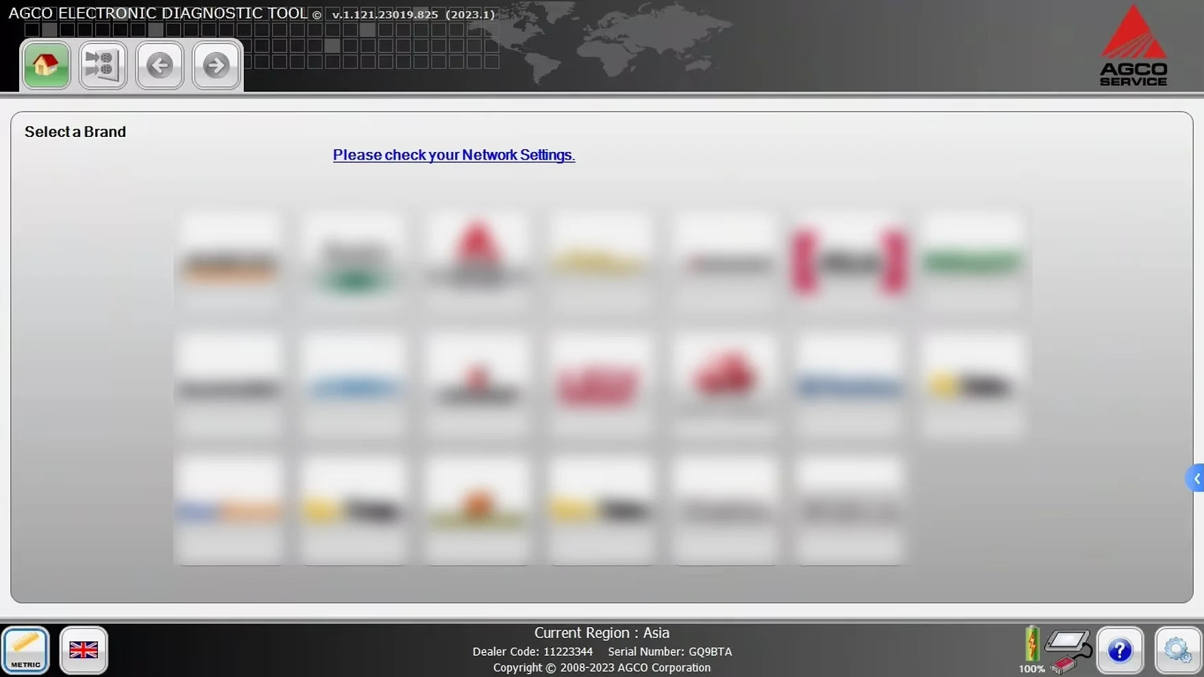 High Quality Diagnostic Tool 930203400 FENDT Excavator Diagnostic Kit for AGCO EDT CANUSB Agricultural Machinery