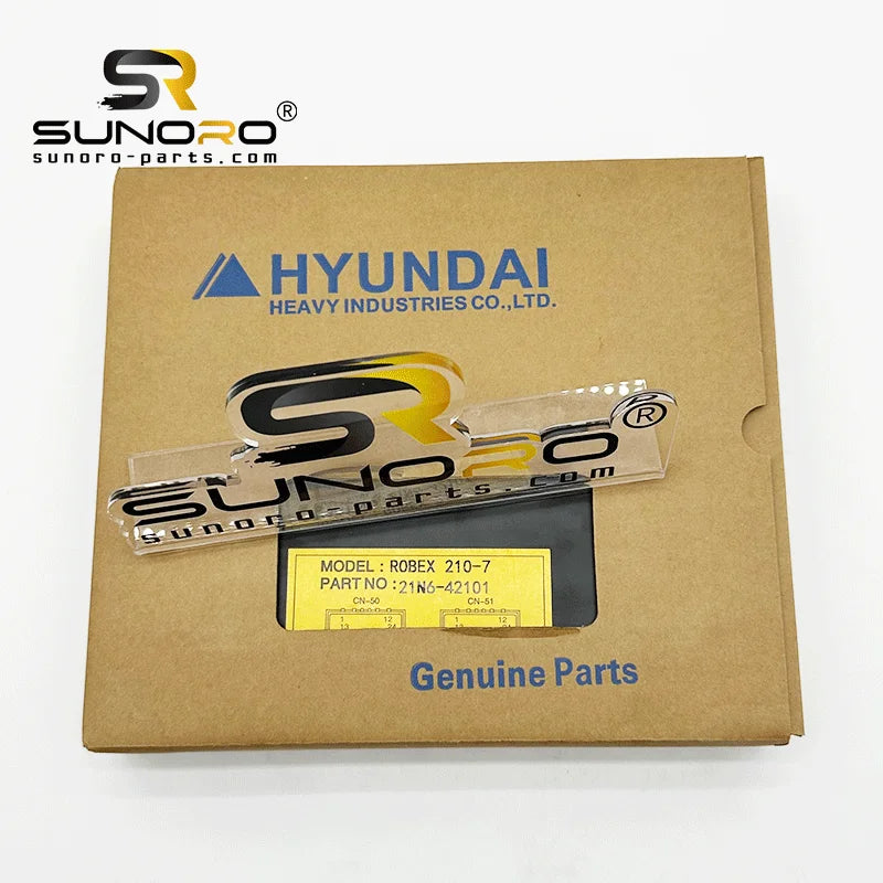 Excavator Engine Parts 21N6-42101 ECU Controller 21N3-32102 21N8-32401 21N6-43101 ROBEX210-7 R215LC-7 Engine Control Unit