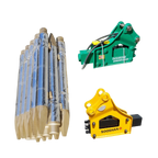 Factory Customized 20 Ton Box Crushing Hydraulic Excavator Hammer for Kamatsu PC 15R Excavator 330 Jcb Backhoe