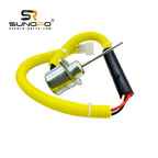 Suitable for U15 1503ES-12A5SUC5SBF34 12V Fuel Stop Solenoid Flameout Switch 12A5SUC5SBF34 Flameout Solenoid Valve for Ku-bota