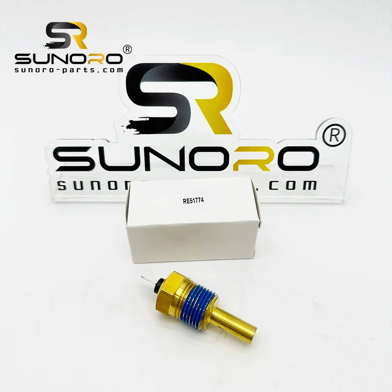 Excavator Parts Water Temperature Sensor 1640 2040S 2355N 920 1020 2035EF 5300 6200 Water Temperature Sensor RE51774