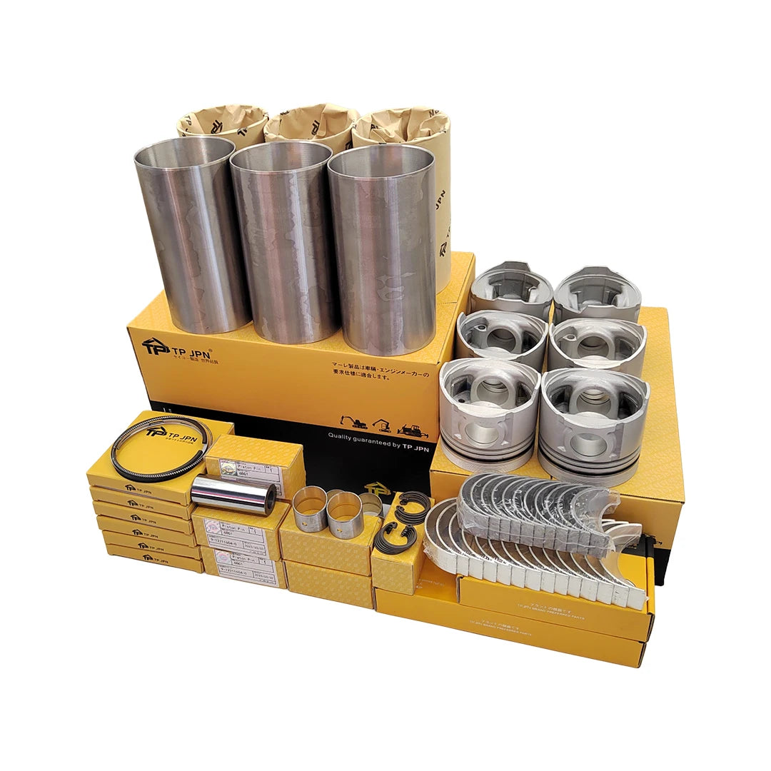 SUNORO ORIGINAL 6D34 4D34 Complete Repair Kit Liner Kit Piston ME220454 ME088990 ME220470 ME996442 for Machinery Engine Parts