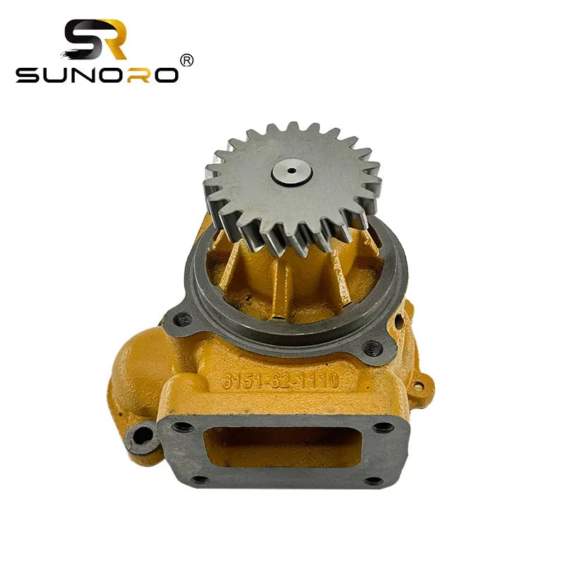 SUNORO Komatsu PC400-6 6D125E Excavator Water Pump 6151-62-1101 6151-62-1102 6151-62-1110