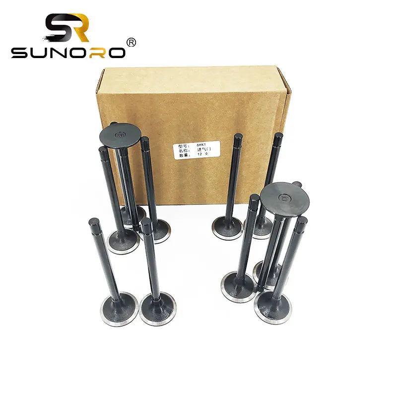 High Quality for Isuzu 4HK1 6HK Diesel Engine Parts 8-94395882-0 Intake Valve 8-97209873-0 Exhaust Valve for Construction