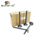 SUNORO ISUZU 4jb1 4ja1 4jg1 4jg2 Engine Exhaust Valve 8-97131-729-0 8-97043-861-2
