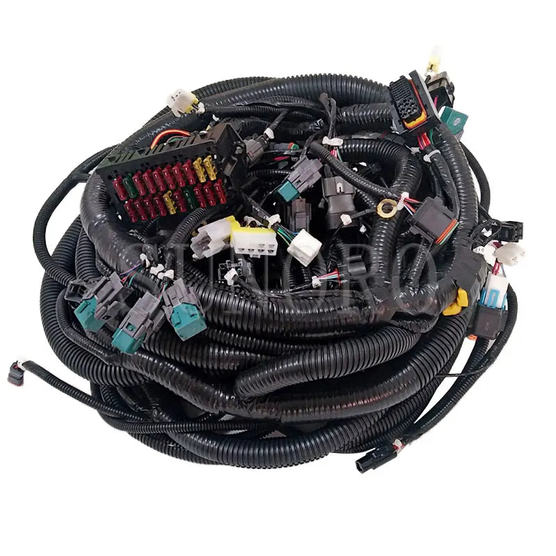PC200-8EO Excavator Parts External Cabin Wiring Harness 205-0031613 205-0031621 Whole Vehicle Wiring Harness