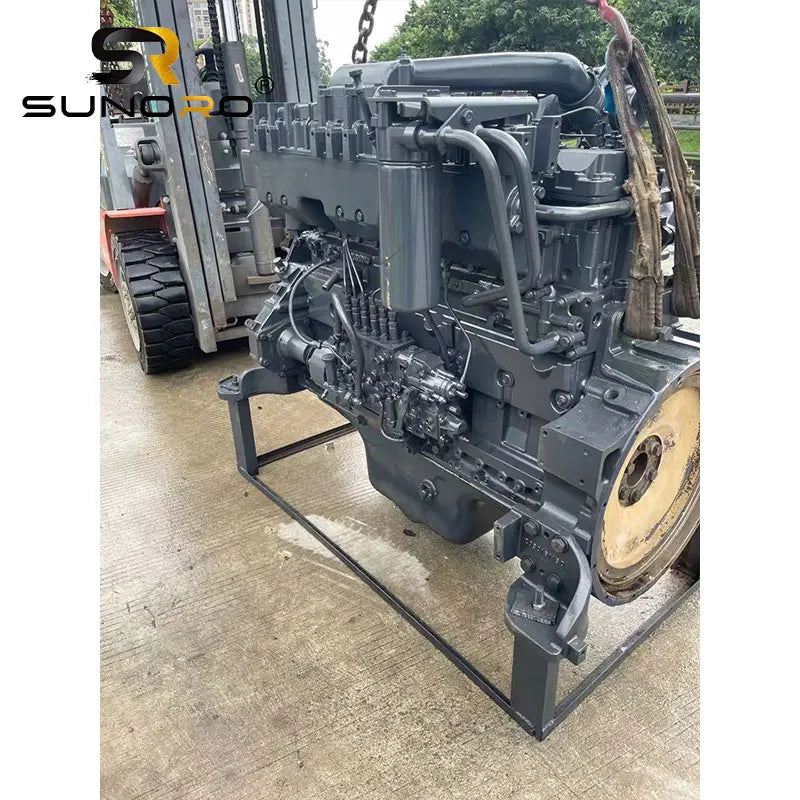 Original New SAA6D125E-2 Engine Diesel 6D125-2 Engine Motor 6D125 Engine Assembly for PC400 PC400-6 PC450-6 Excavator Parts