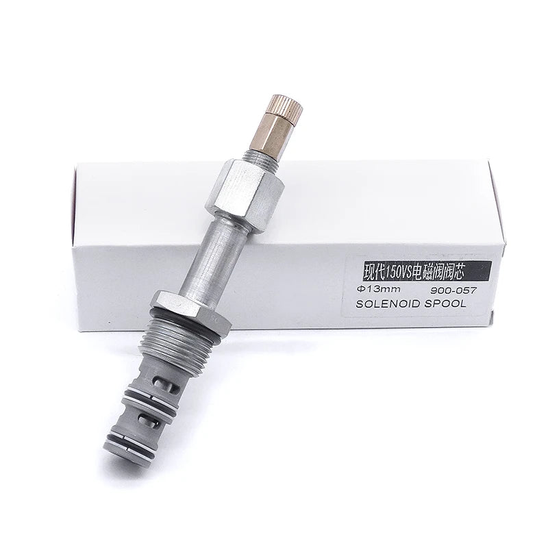 SUNORO Factory Price Excavators Electric Spare Parts Hydraulic Solenoid Valve Spool for R150VS 13mm