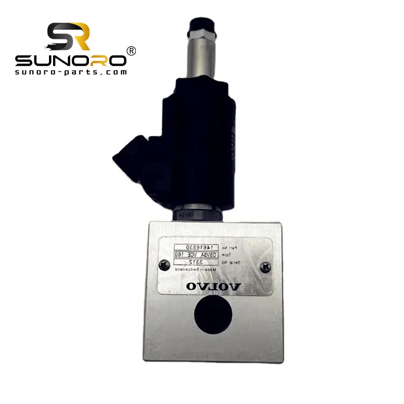 High Quality Safety Valve Solenoid Valve VOE14616531 14616530 14616529 for Excavator EC210B EC380D Solenoid Valve