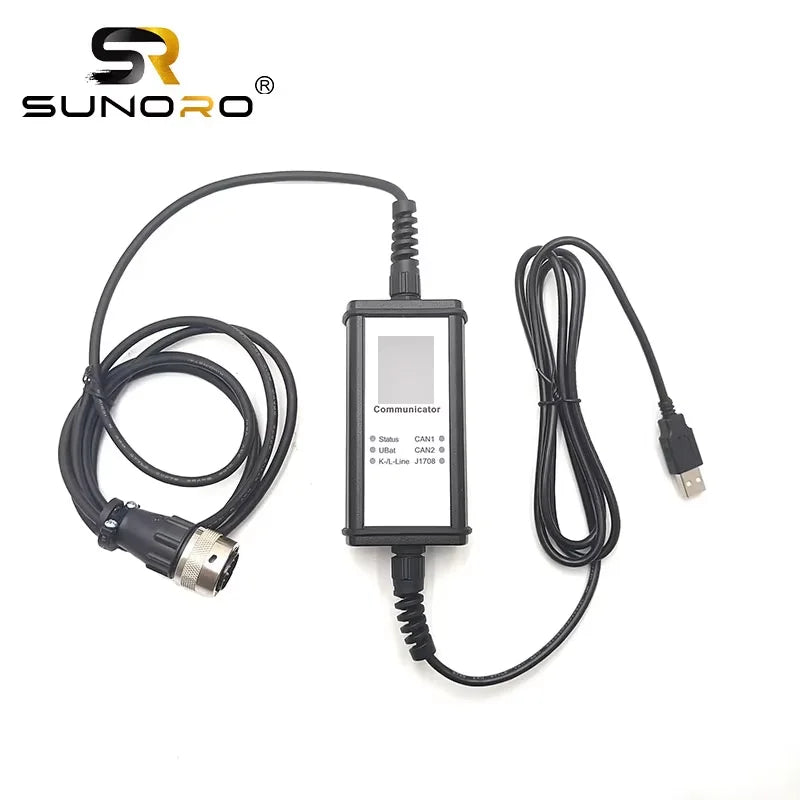Diagnostic Tool 4.0 Engine Communicator with Software Encryption Dog Scanner Tool for Construction Machinery Parts