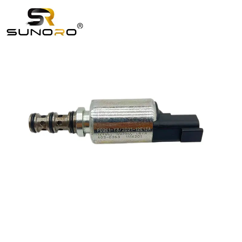 SUNORO High Quality Excavator Parts PD2E1-Y3/2D21-12E13A 403-0363 1114201 SOLENOID VALVE