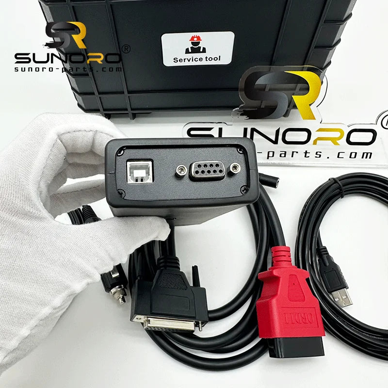 09993-E9070 for Ko-Belco Excavator Communication Adapter Diagnostic Tool with CF53 Laptop