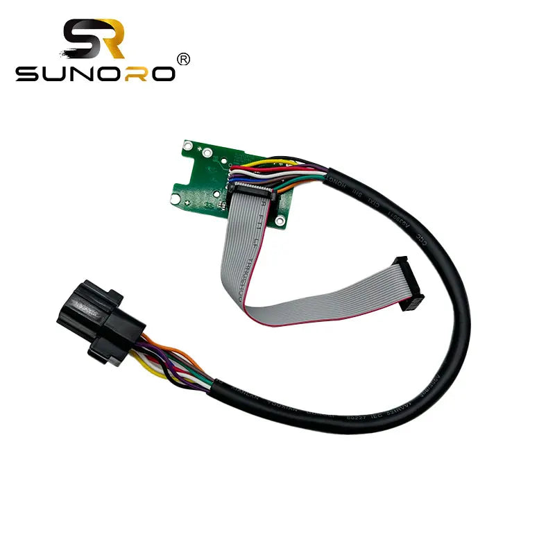 SUNORO for  EC210 EC290 Monitor Display Screen Plug 14390065 Construction Machinery Part for Excavator Monitor Connector