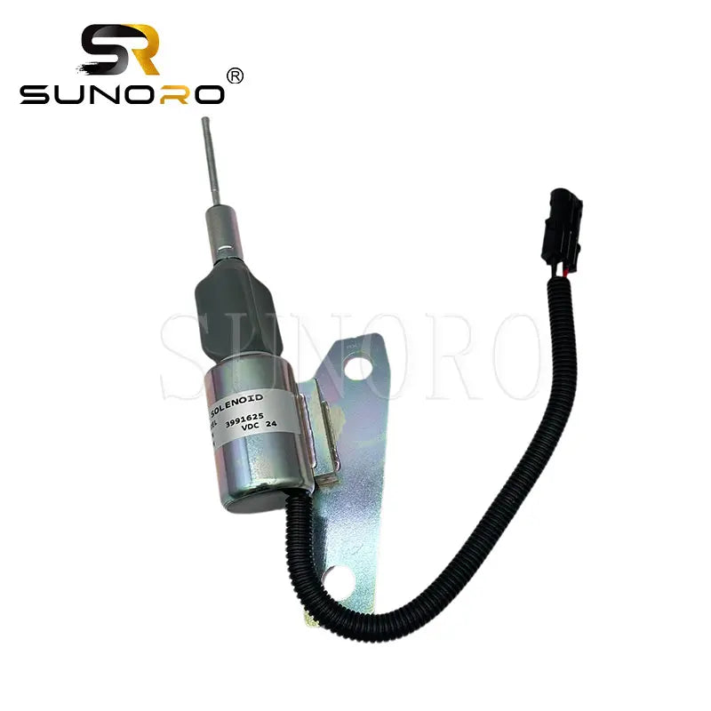 Excavator Shutdown Solenoid Valve 24V Shut Off Solenoid Valve 3991624 3991625 SA-4959 Flameout Solenoid Valve