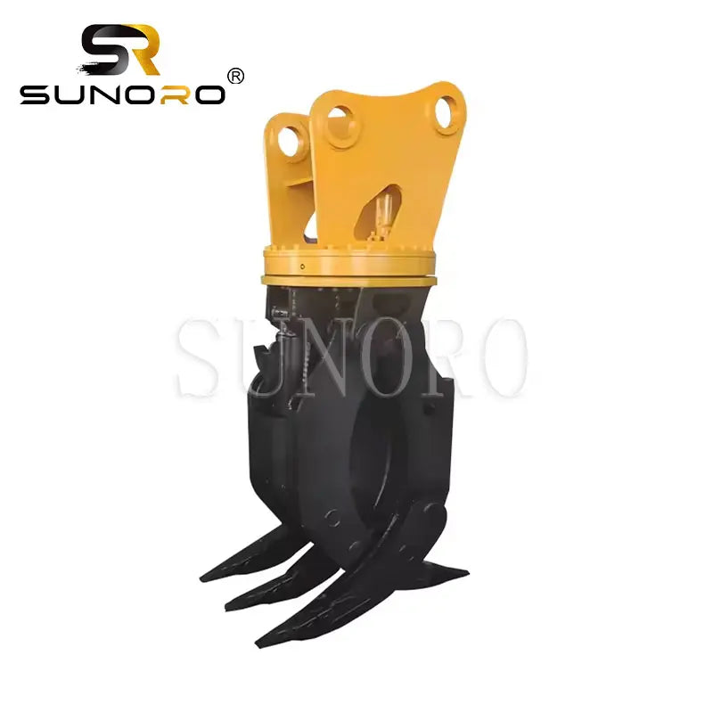 OEM Factory Price Excavator Attachments Log Grab Demolition Steel Scrap Grapple Hydraulic Rotating Wood Rock Stone Grapple