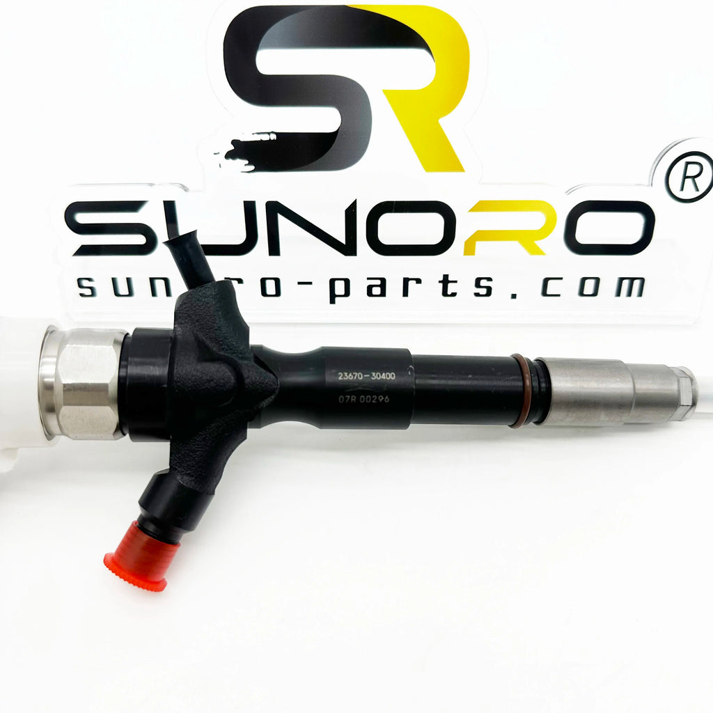 Excavator Common Rail Injector 23670-30400  07R00296 for Toyota 1kd 2kd Fuel Injector 2367030400   07R00296