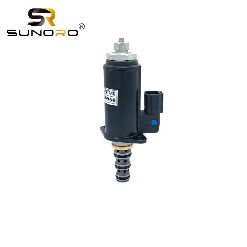 SUNORO Excavator Parts SK200-3 SK200-5 Swing Motor Brake Solenoid Valve YN35V00021F1 KWE5K-31 G24YB40