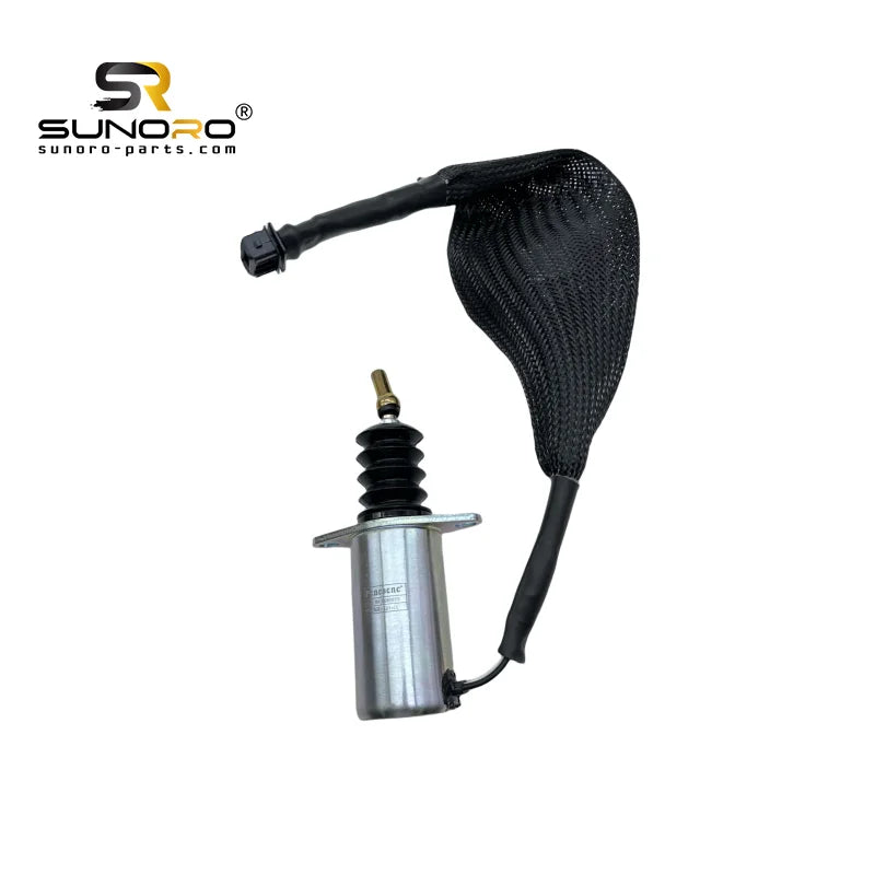 SUNORO High Quality 2324006370 Flameout Switch12V Fuel Shut Down Solenoid Valve 2324006370 Fits Diesel Engine
