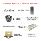 For Caterpillar 390F Excavator Diesel Engine Piston GP C18 Piston 368-7818 368-7816 Marine Overhaul Kit Construction Machinery