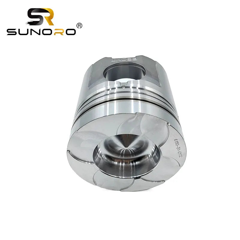 6150-31-2112 Engine Piston Kit 6D125 S6D125-2 6D105 6D105-3 6D107 6D108 6D102 6D95-6 4D94 S4D95LE-3 for Komatsu