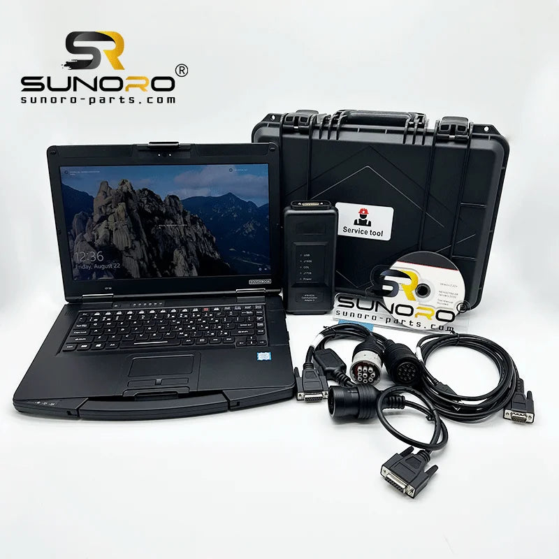 High Quality ET4 2025A Diagnostic Tool 478-0235 538-5051 with Pana-sonic CF54 Laptop Computer for Excavator Diagnostic Tool