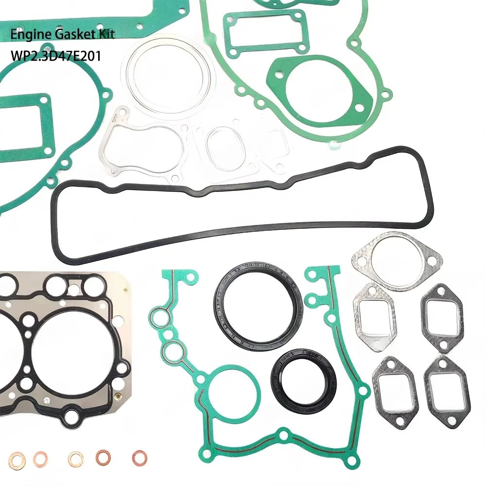 Excavator Engine Gasket Kit for WEICHAI WP2.3D47E201 Diesel Engine Spare Parts Gasket Repair Kit Construction Machinery