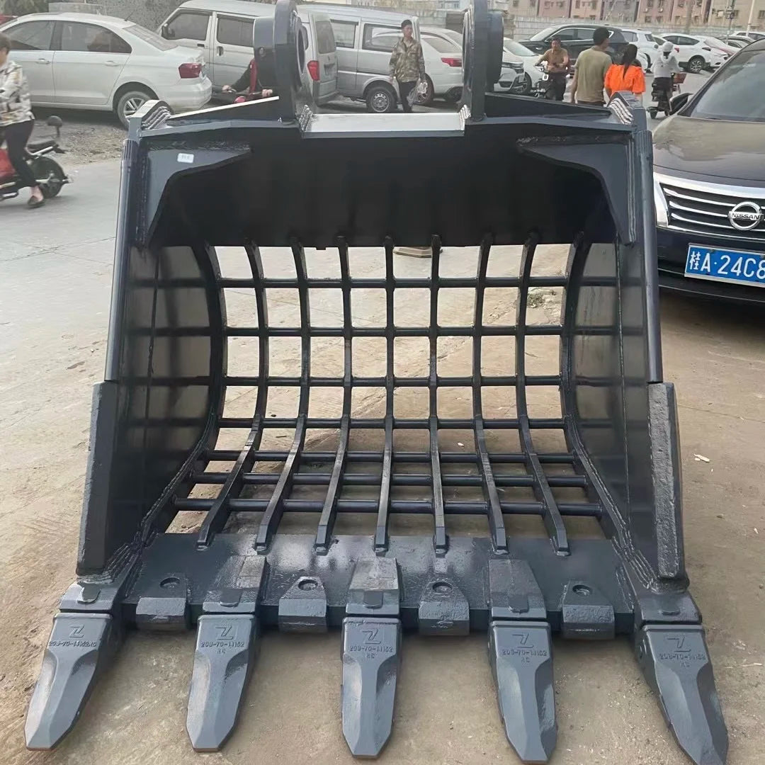 SUNORO Wholesale High Quality Excavator Bucket  Grid Skeleton  Bucket Excavator Rock Bucket