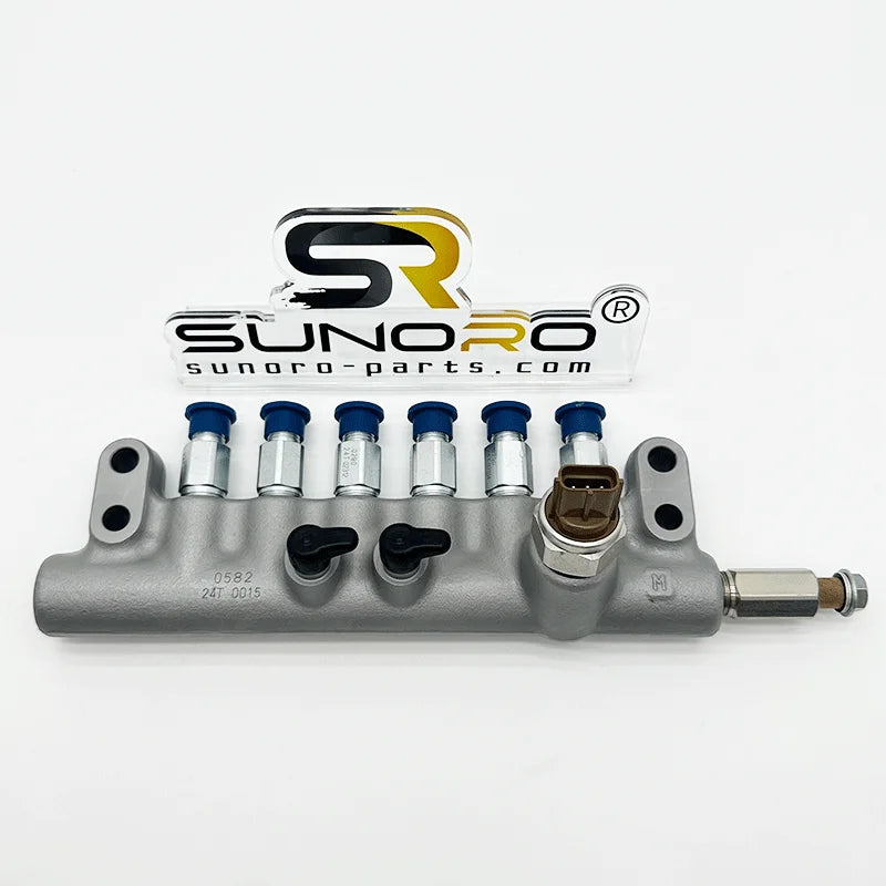 Diesel Fuel Common Rail Pipe 8-97603121-0 095440-0582 for ISU-ZU 6WG1 ZX670H-3 Engine With Limiter 095420-0261 Bolt 095400-0290