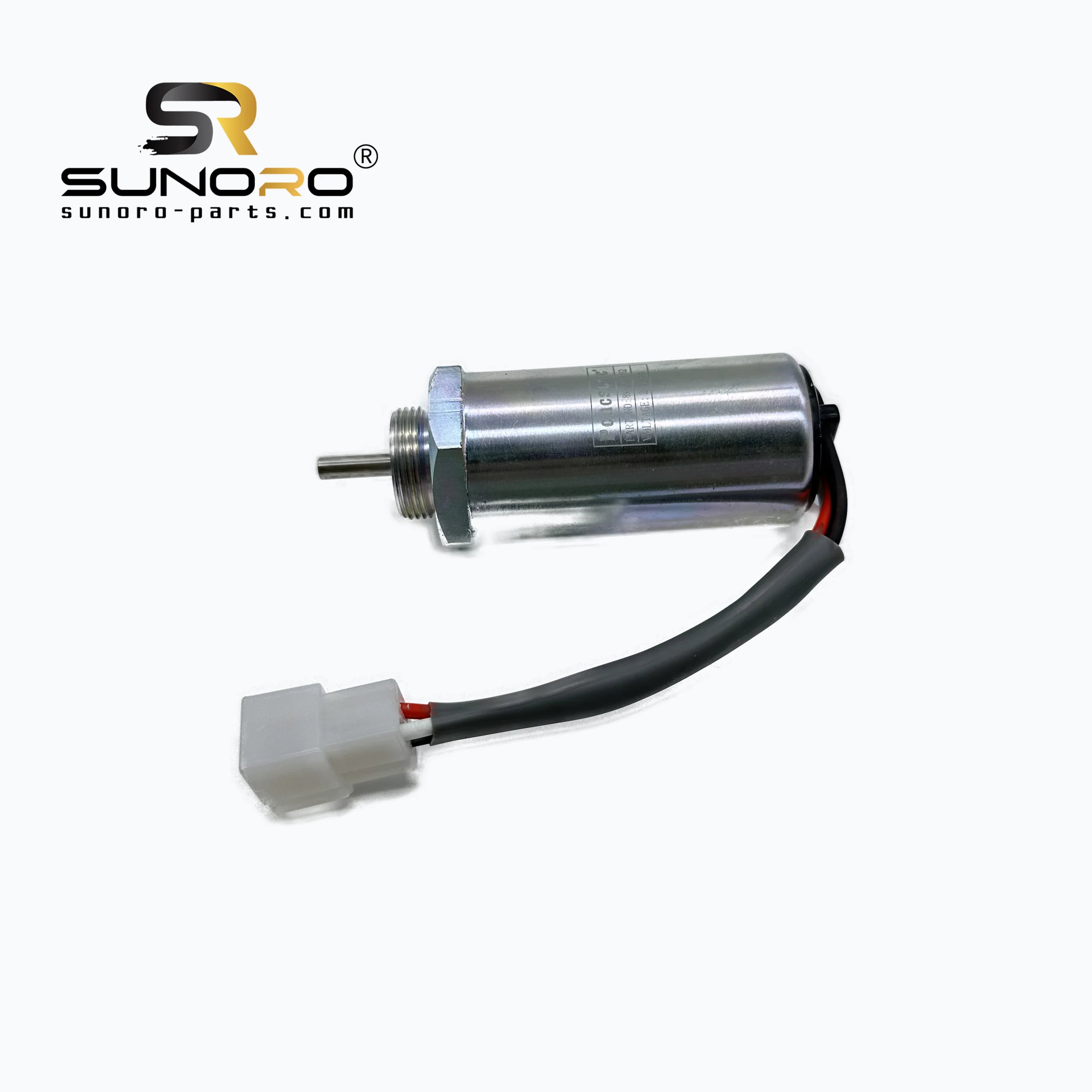 SUNORO High Quality 24V SK75 897209-1152 Shutdown Switch Solenoid Valve 897209-1152 Engine Fuel Stop Solenoid Switch