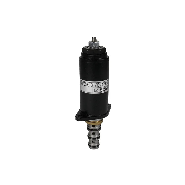 High-quality SK200-8 KWE5K-31/G24YB50 NO.2252 SOLENOID VALVE Excavator Spare Part for Rotary Solenoid Valve