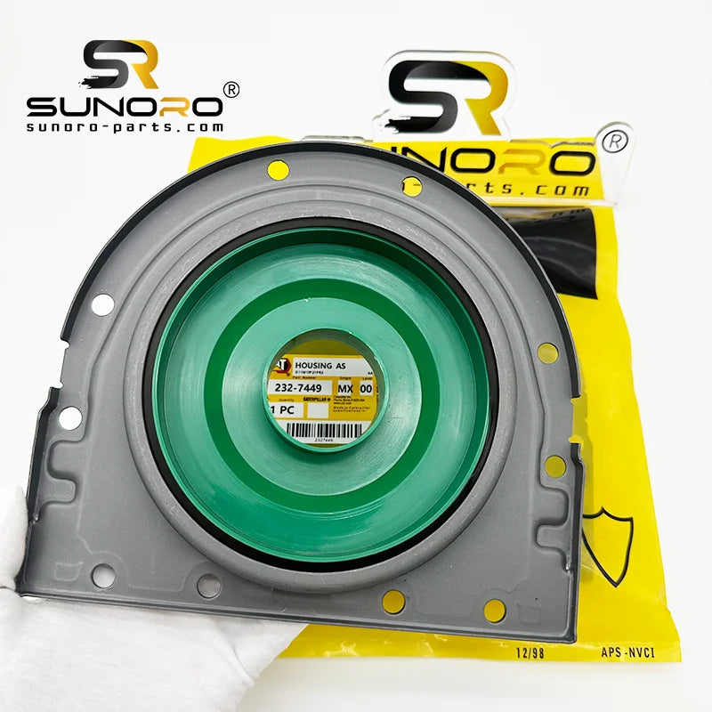 C4.4 C7.1 2418-F704 Diesel Engine Rear Main Seal Housing 232-7449 for Excavators Crankshaft Rear Oil Seal