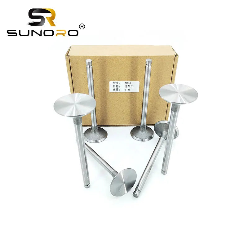 ME011245 Rikmi 6D34 diesel Engine Block Cylinder Head Intake Valve Exhaust Valve for Mitsubishi Engine Parts Valve