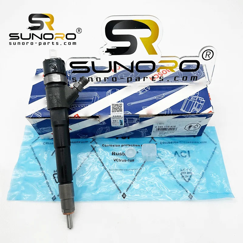 Excavator 0445110418 OEM New diesel Common Rail Injector CRI2-16 M2 Control Valve Nozzle 0445110418