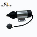SUNORO 3726743 24V Flameout Switch Stop Solenoid 3726743 for Diesel Engines Excavator Spare Parts Fuel Shut Off Solenoid