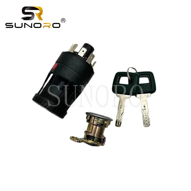 Excavator Diesel Engine Parts A35D L120E Starter Switch Ignition Key 15082295 04822301 11006988 11039211 11007281
