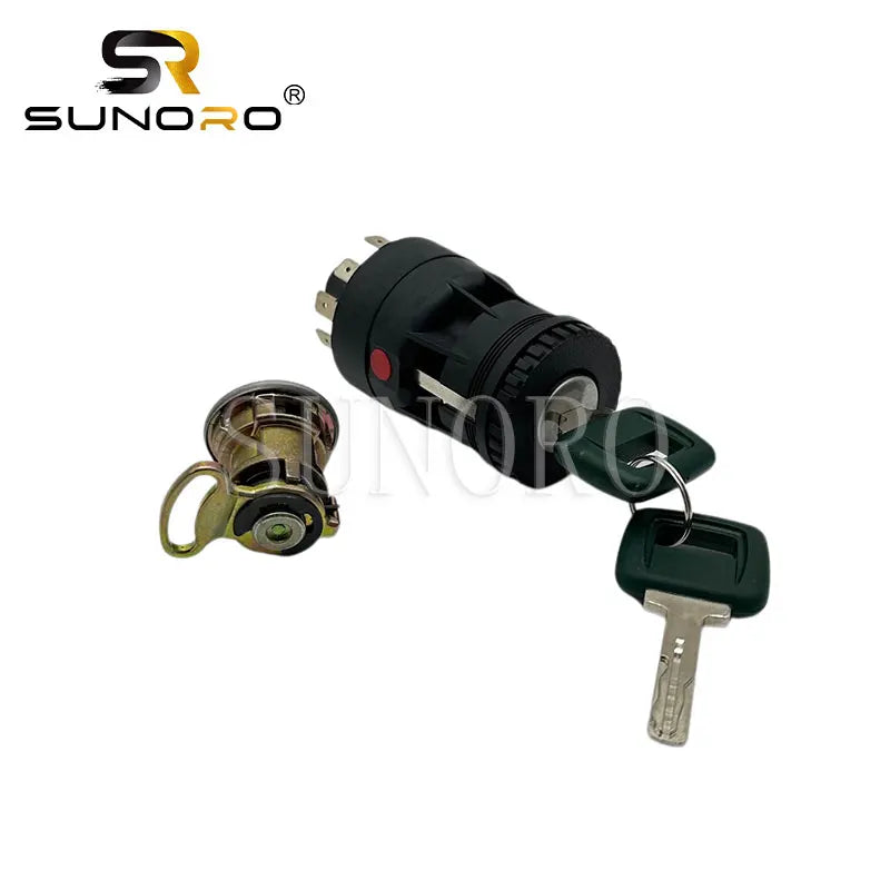 Excavator Diesel Engine Parts A35D L120E Starter Switch Ignition Key 15082295 04822301 11006988 11039211 11007281