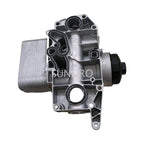 For DEUTZ D6E D6D Engine Oil Cooler Assembly VOE21066506 for EC210B EC240B Excavator Construction Machinery Parts