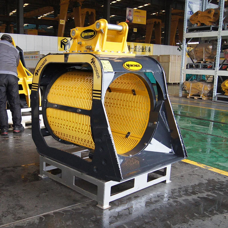 SUNORO New Excavator Rotating Screening Hopper Rotating Screening Hopper 20T Hot Selling