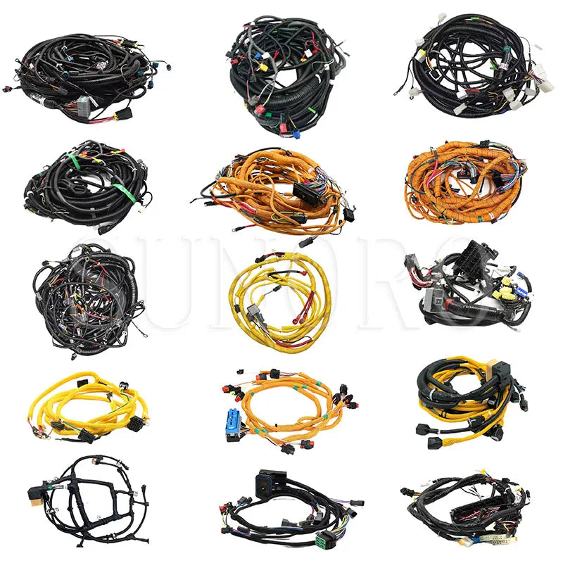 Construction Machinery Parts Komatsu PC300-6 Excavator Engine Internal Wiring Harness 207-06-61111 207-06-61112