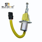 SUNORO High Quality Stop Valve 24v 3930234 Flameout Solenoid Valve 3930234 24V Fuel Shut Off Solenoid Suitable for R305-7 Engine