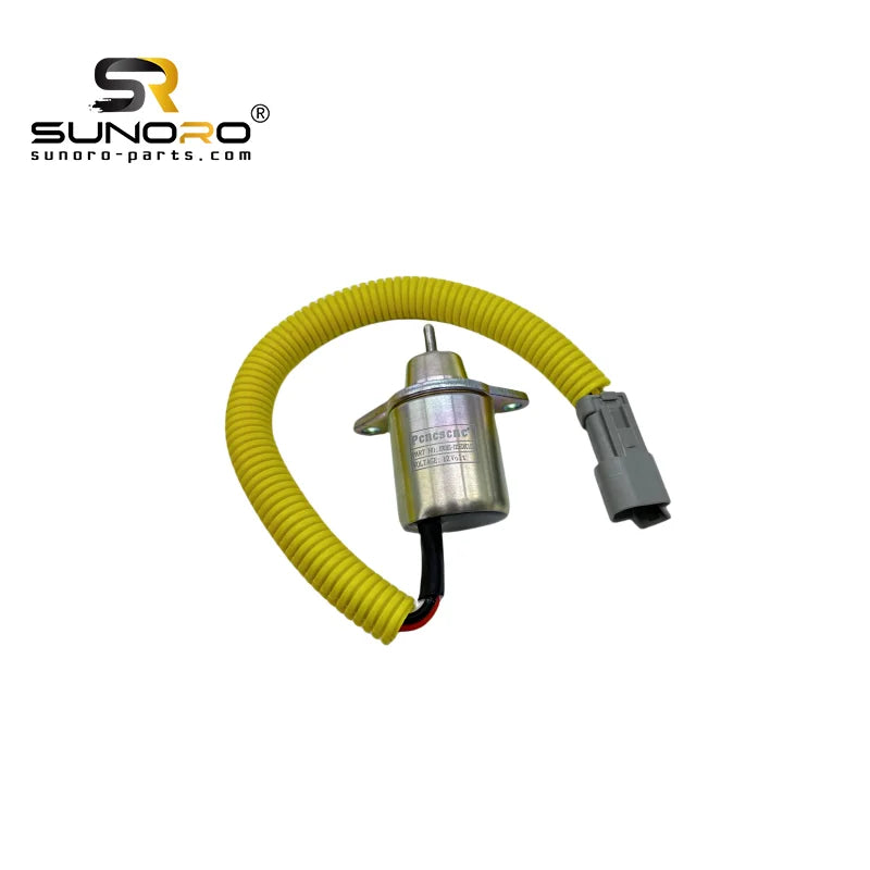 Flameout Closing Solenoid Valve 1503ES-12A5UC5S 12v 24v Flameout Switch Suitable for Yan-mar 4TNE94/98 Engine Fuel Stop Solenoid
