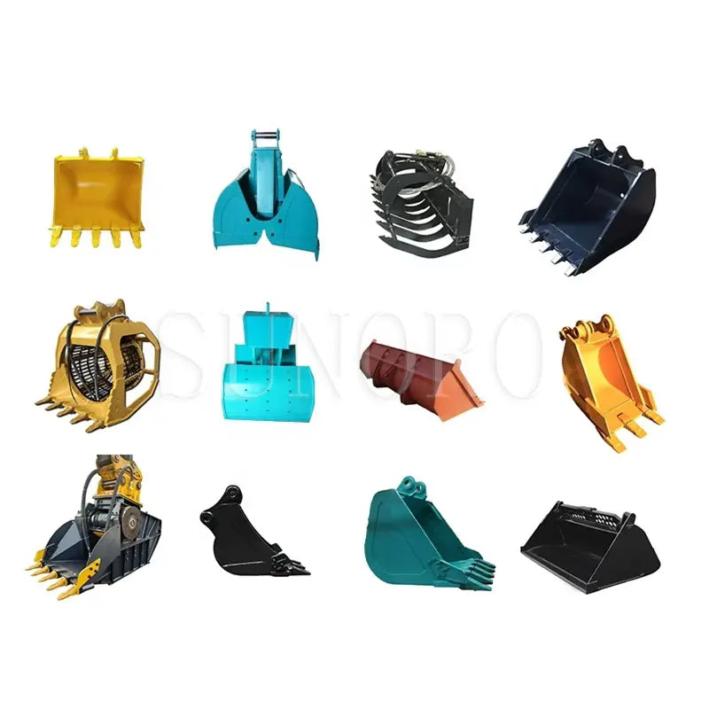 Customized 20-30T Excavator Accessories Rock Bucket Earthmoving Machinery Full Brand Excavator Bucket