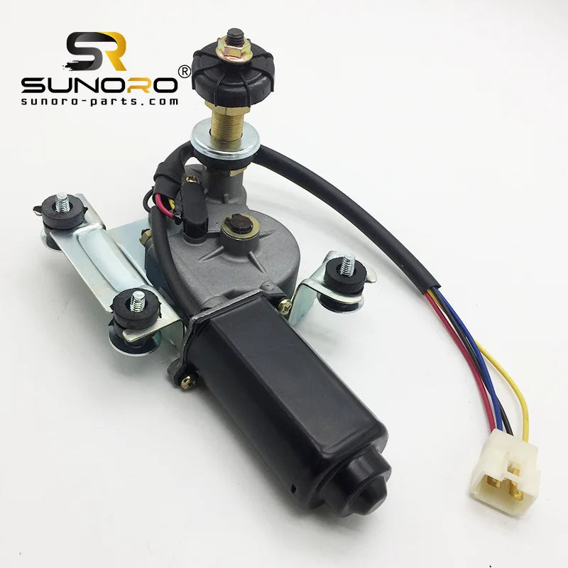 High Quality 8491000834 Wiper Motor Assembly 24V for SK120 HD700 Excavator Part 8491000834