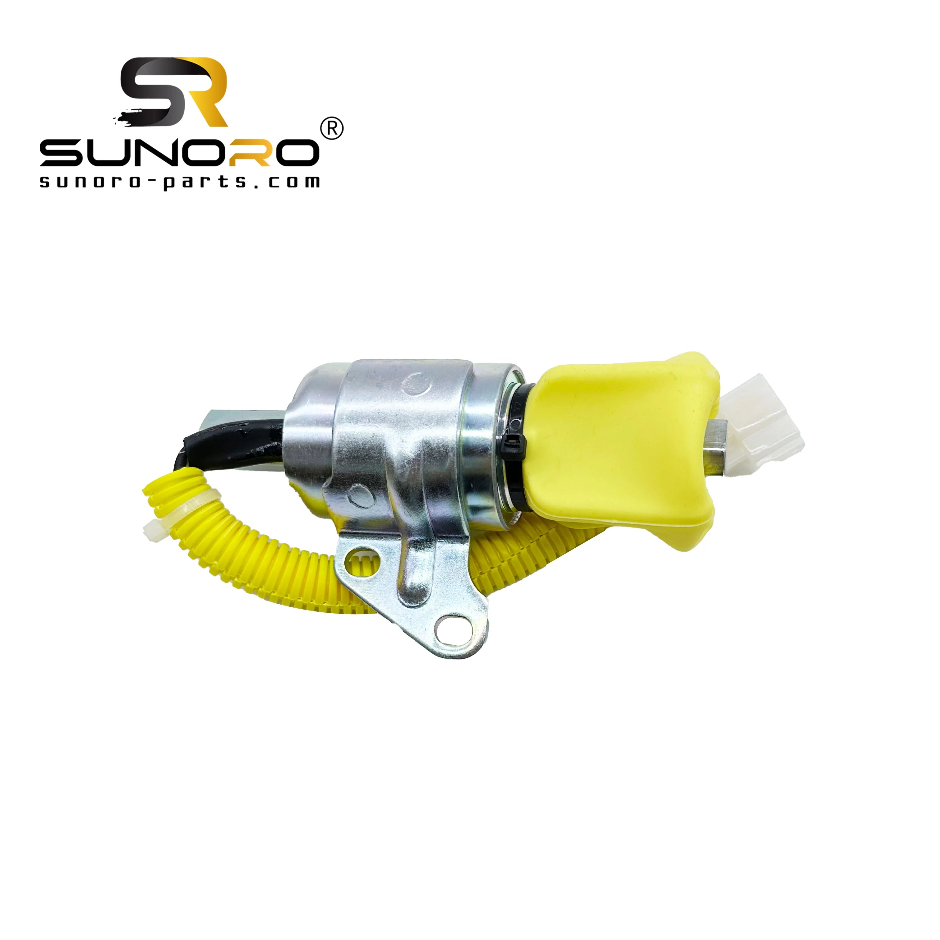 SUNORO 1756ES-12SUC5B1S5 Fuel Shutoff Solenoid 12V 1756ES-12SUC5B1S5 Stop Solenoid Compatible for Ku-bota Engine