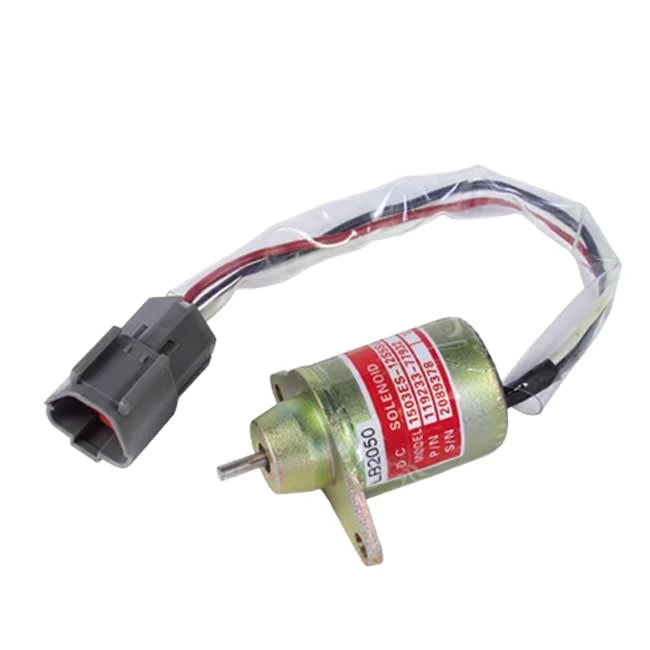 SUNORO Excavator Stop Solenoid for  119233-77932 1503S-12S5SUC12S 12V  1503ES-24S5SUC12S 24V   R55  R60-7 DH55 DH60 PC40  PC50