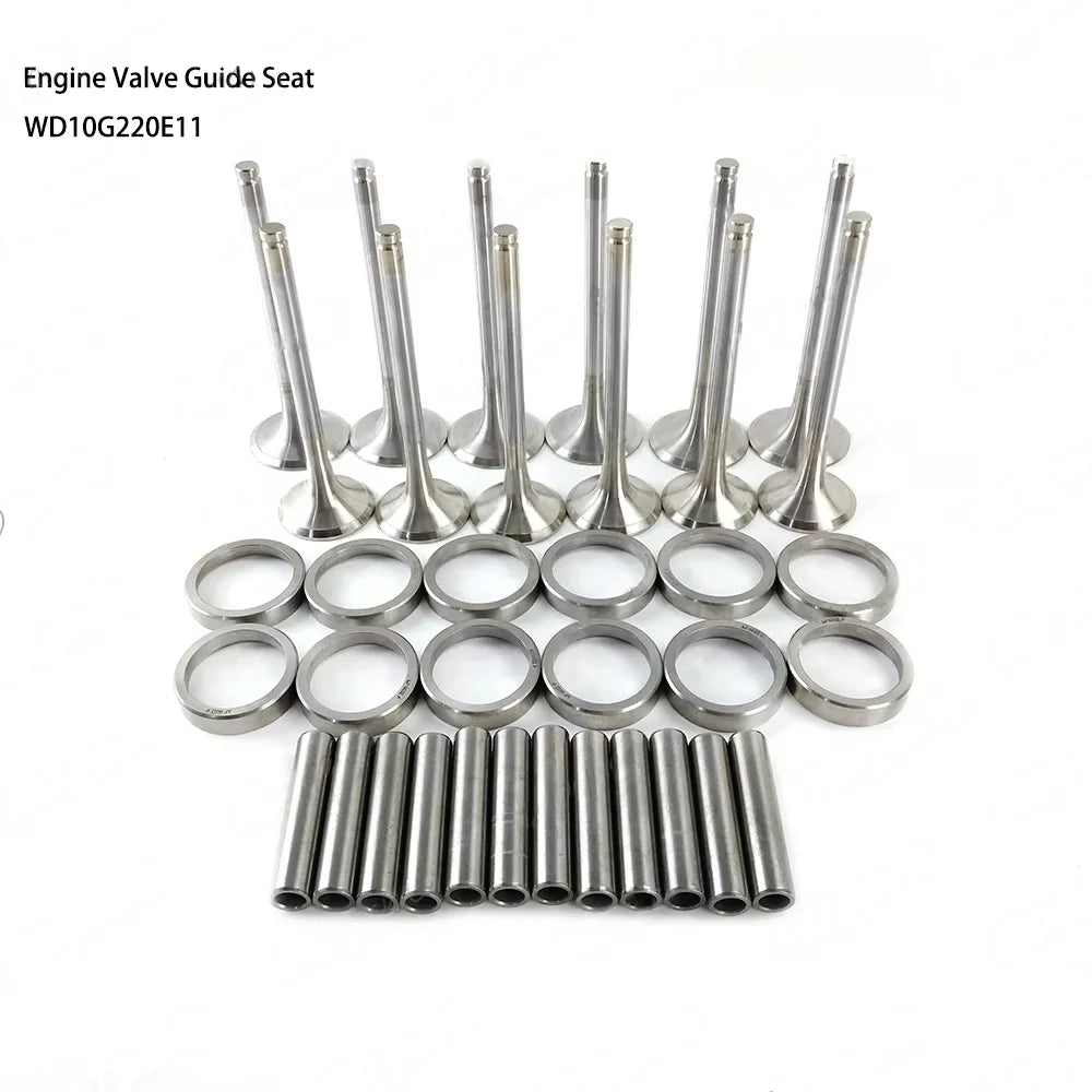 Spot Goods Engine Valve Guide Seat for WEICHAI WD10G220E11 Diesel Engine Spare Parts Construction Machinery for Excavator Repair