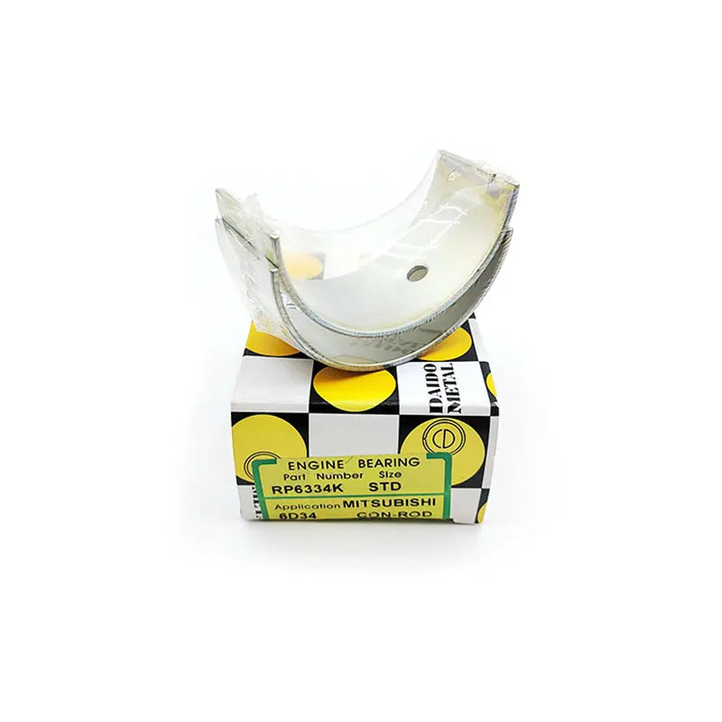 RIKMI 6D34 Crankshaft Main Bearing and Con Rod Bearing for Mitsubishi Motor Diesel Engine Part RP6334K ME999384 ME995175