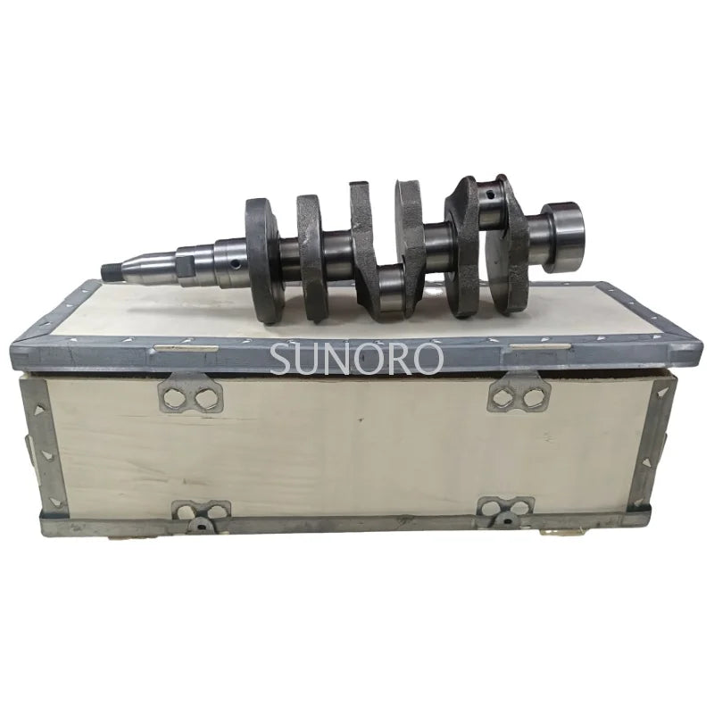 L3E Engine Crankshaft for Mitsubishi Diesel Engine Spare Parts Tractor Loader Forklift Crankshaft Construction Machinery