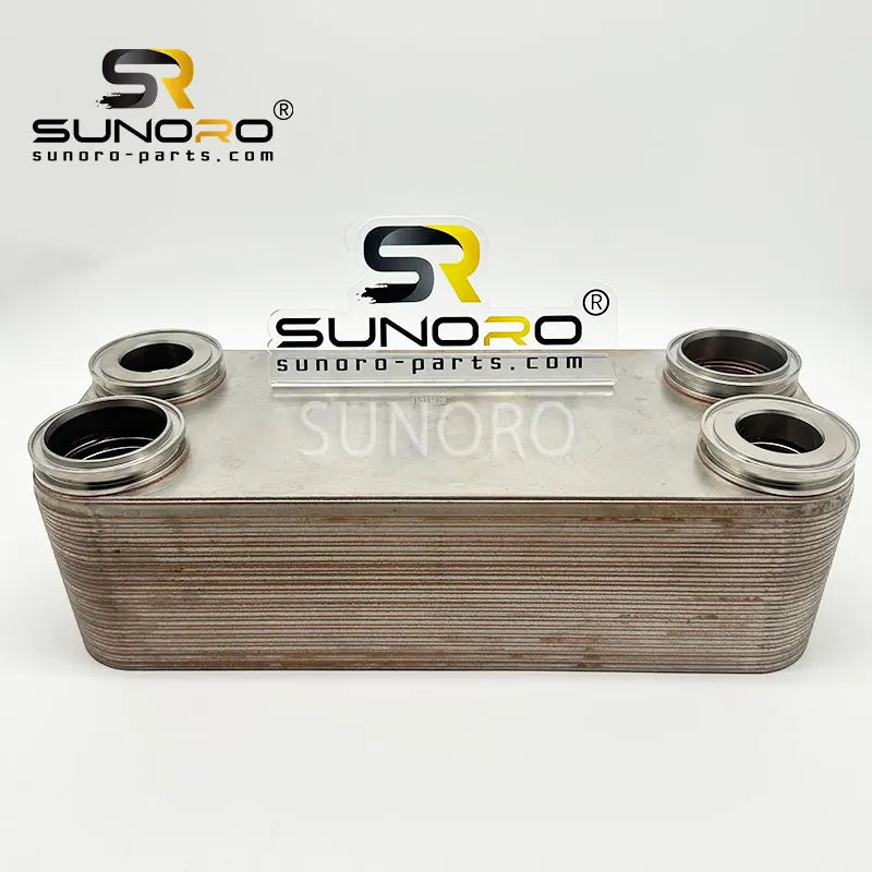 High Quality 11033628 Heat Exchanger Construction Machinery Parts Oil Cooler for  A25C A30C A40F Automatic Gearbox